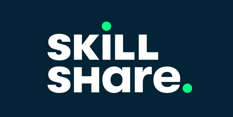 Skillshare for teaching new skills
