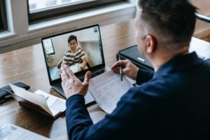 teach online classes from home